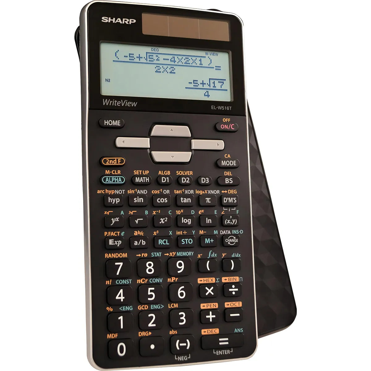 Calculadora Cientifica Sharp Elw516xbsl Negro Y Platino Funciones Avanzadas
