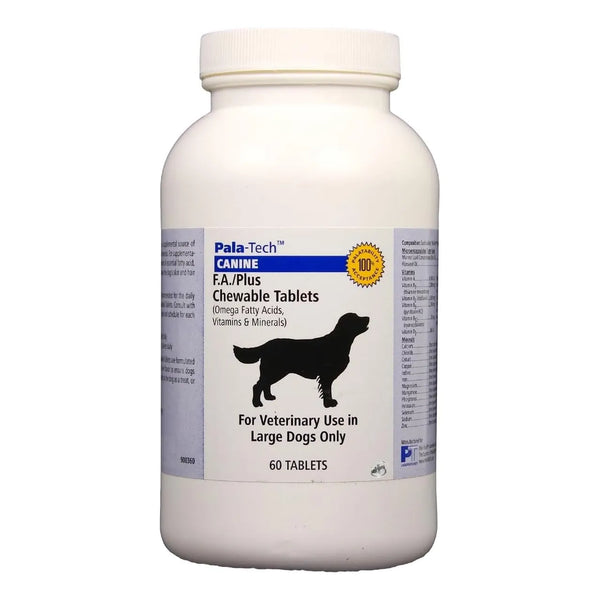 Pestañas Masticables Para Perros Grandes 60 Unidades Sabor A Carne Pala Tech FA Plus