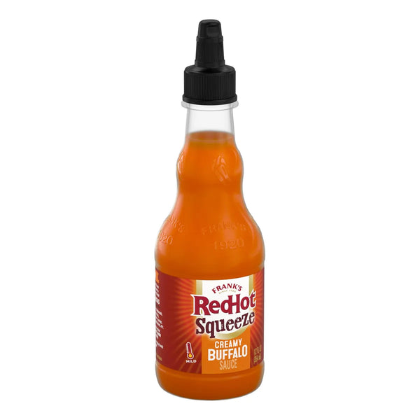 Salsa Cremosa De Búfalo 355 Ml Picante Ideal Para Comidas Y Snacks