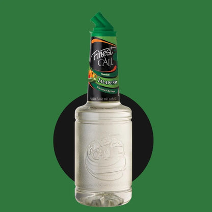 Jarabe Premium Sabor Jalapeño 1L Ideal Para Cócteles Profesionales Y Bebidas Refrescantes