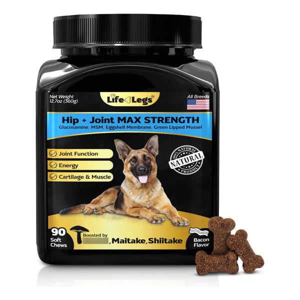 Golosinas Suaves Para Aliviar Dolor Articular Perro Con Glucosamina Condroitina Y Cúrcuma 90 Unidades