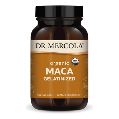 Maca Orgánica En Cápsulas 60 Unidades Suplemento Dietético USDA Organic