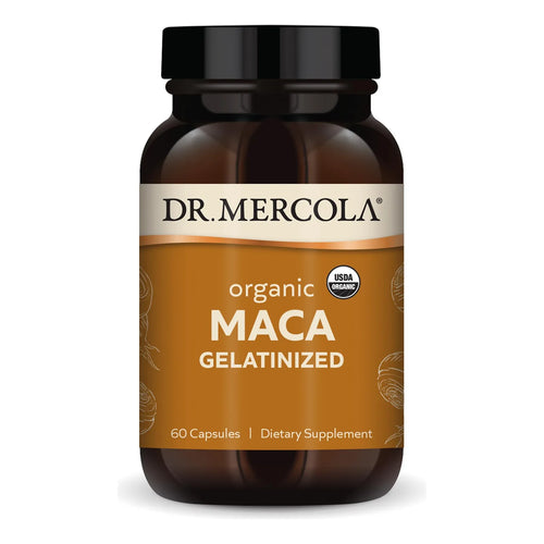 Maca Orgánica En Cápsulas 60 Unidades Suplemento Dietético USDA Organic