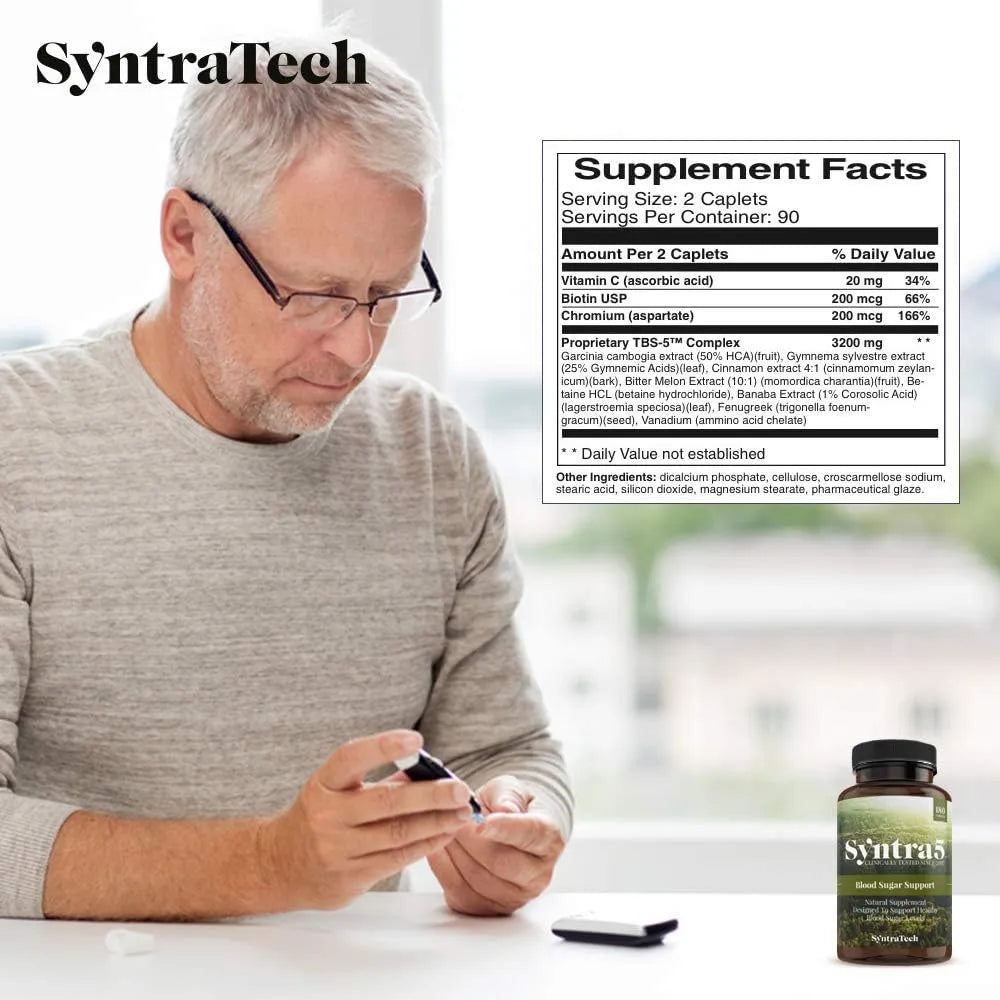 Syntra5 180 Capsulas Energia Y Vitalidad Formula Avanzada Usa