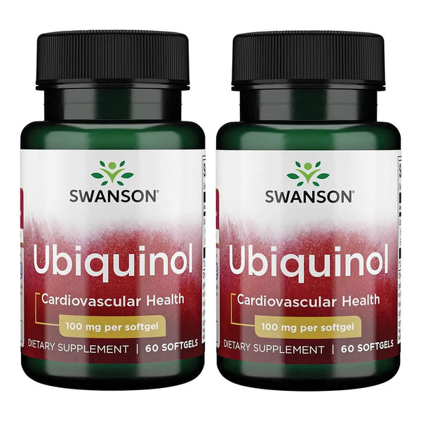 Ubiquinol 100 Mg 60 Capsulas 2 Pack Energia Antioxidante Salud Cardiovascular