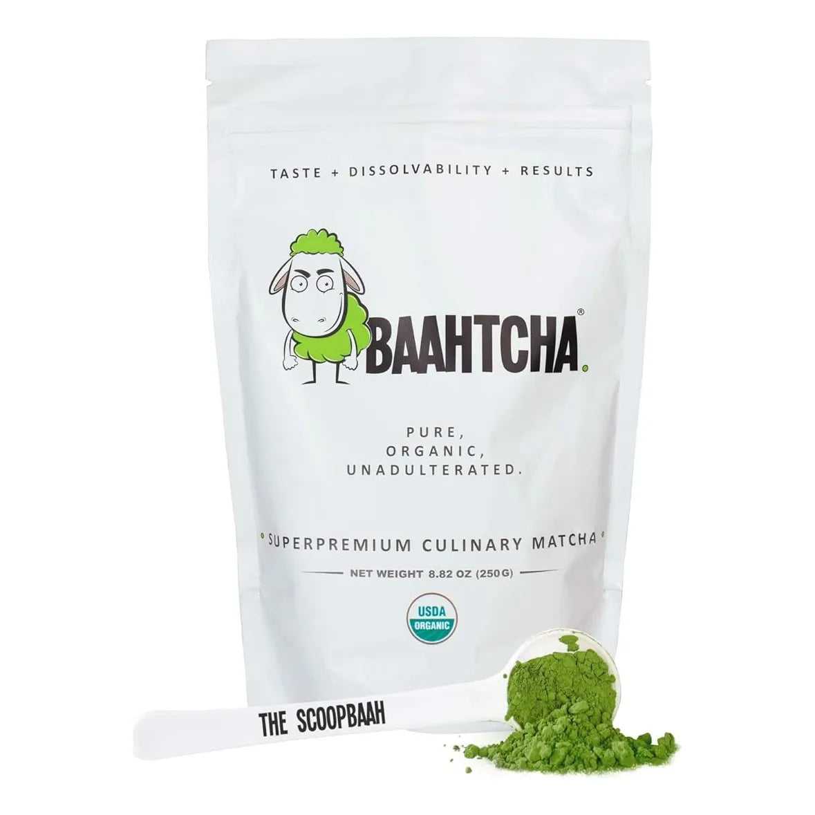 Polvo De Té Verde Matcha Orgánico USDA Energía Natural Antioxidante Grado Culinario