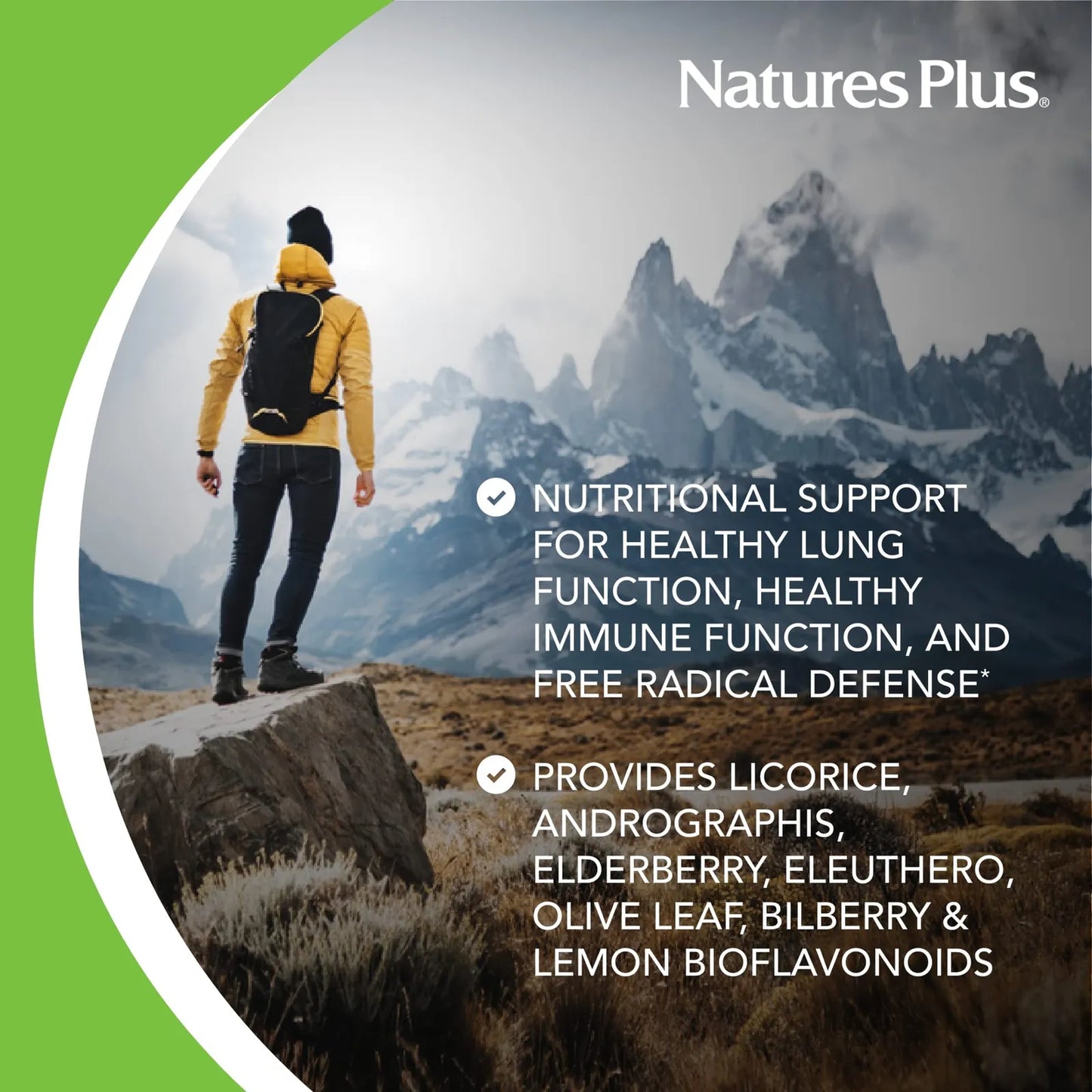 Soporte Pulmonar Natural 90 Cápsulas Antioxidantes Y Energía