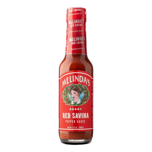 Salsa Picante Artesanal De Pimiento Rojo Savina Con Habanero Intenso Y Natural
