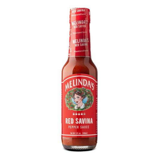 Salsa Picante Artesanal De Pimiento Rojo Savina Con Habanero Intenso Y Natural