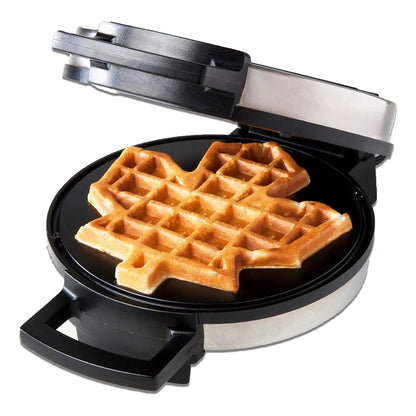 Máquina Gofres Belga Hoja De Arce Canadiense Plancha Antiadherente 800W