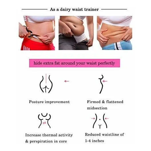 Faja Cintura Con Clip Y Cremallera Body Shaper Moldea Tu Figura Y Alivia Dolor De Espalda