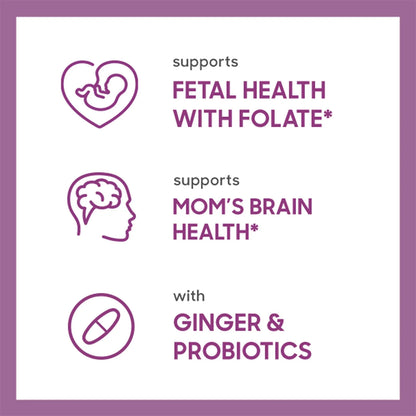 Multivitamínico Prenatal One Alta Potencia Con Vitamina C Vegano 30 Unidades