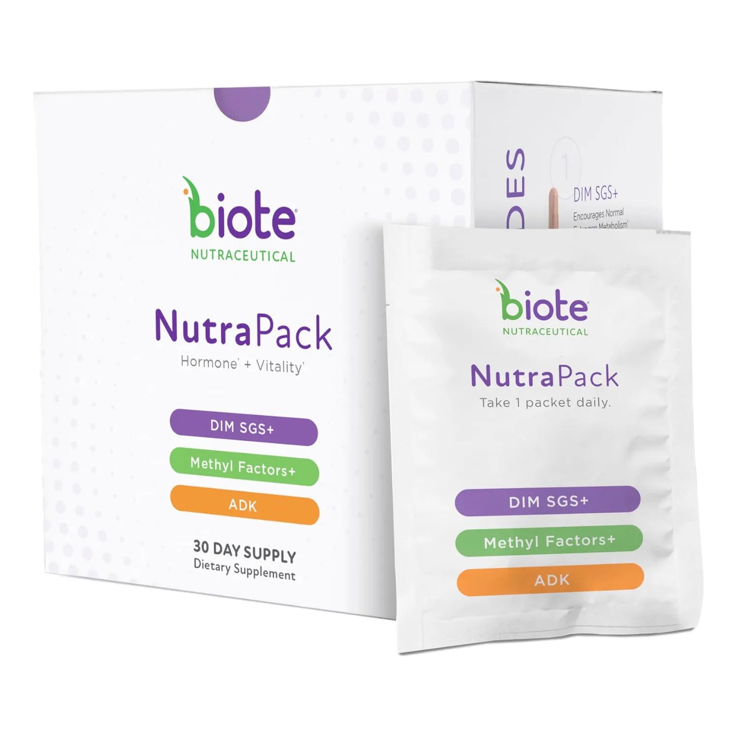 Nutraceuticals NutraPack Equilibrio Hormonal Vitalidad 30 Paquetes Diarios