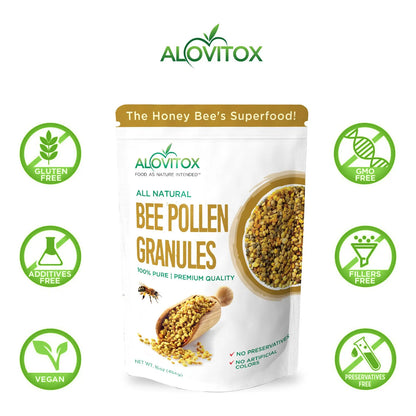 Gránulos De Polen De Abeja Crudo 450 Gramos Ricos En Antioxidantes Proteínas Y Vitaminas