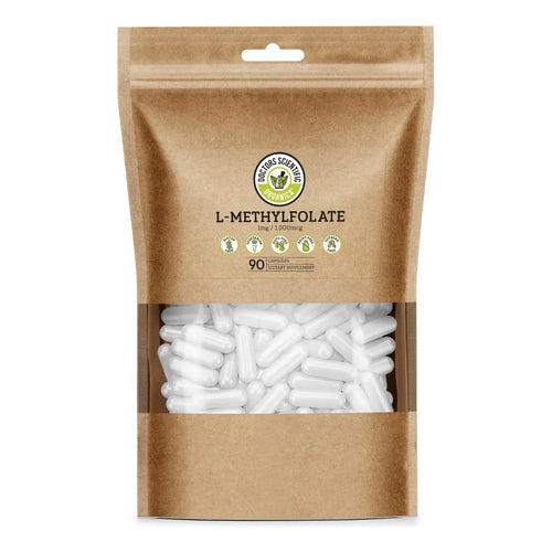 L-Metilfolato 1 Mg 90 Cápsulas Folato Activo Control Homocisteína Soporte Cerebral