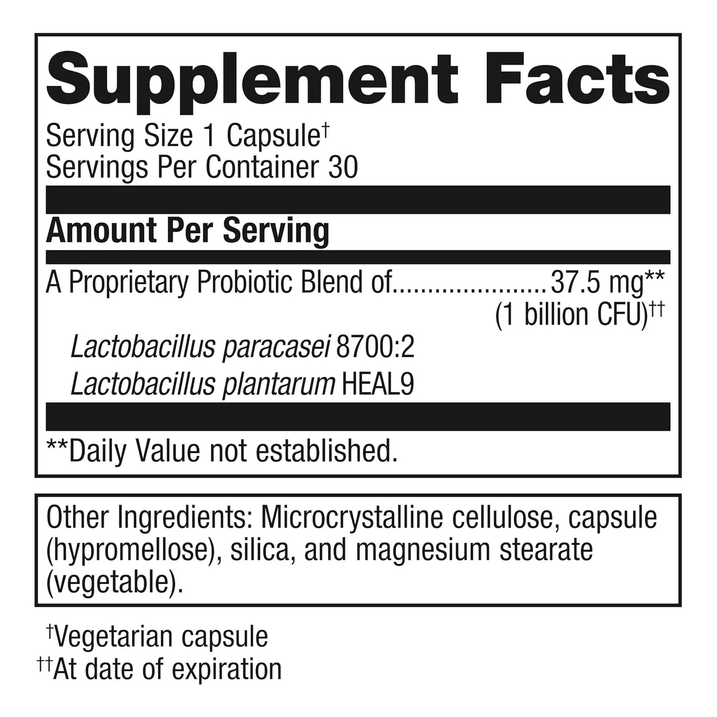 Probiótico Ultraflora Para Salud Nasal Sinusal Resp 30 Cápsulas Metagenics