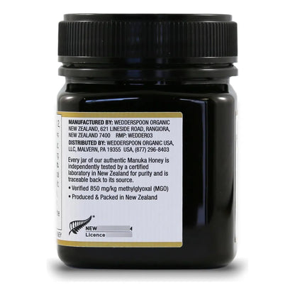 Miel De Manuka Cruda Mgo 850 250 Gramos Premium De Zelanda