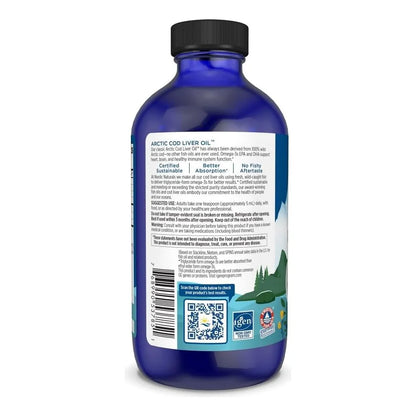 Aceite De Hígado De Bacalao Nordic Naturals Para Corazón Cerebro Y Bienestar Óptimo