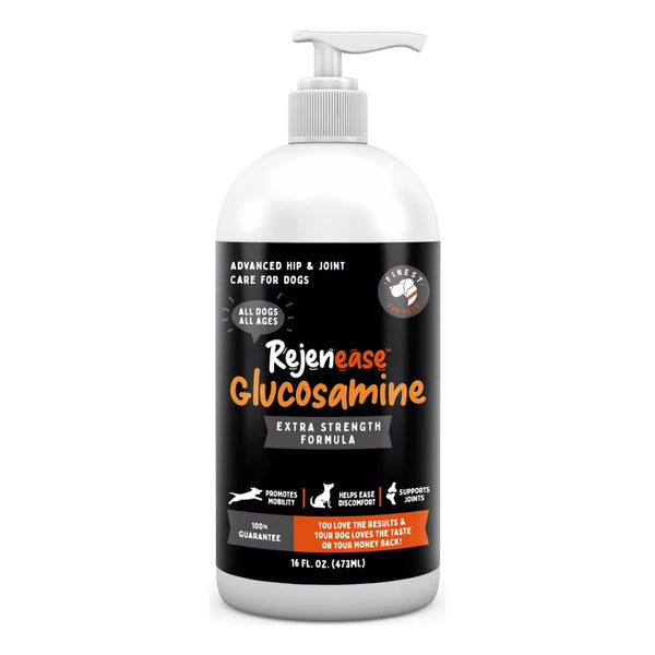 Suplemento Líquido Premium Para Perros Con Glucosamina Condroitina MSM Alivia Dolor Articulaciones