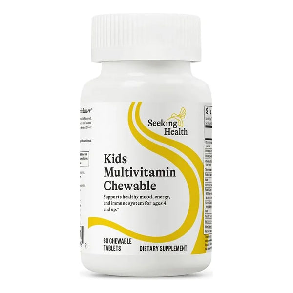 Multivitaminico Masticable Para Niños Con L Metilfolato Y B12 Sabor Delicioso