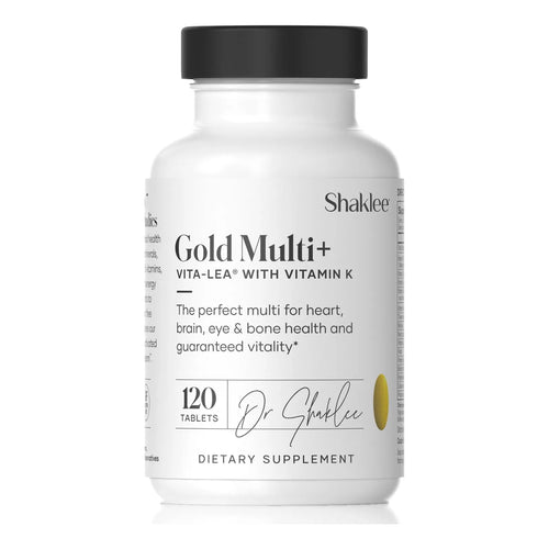 Vita Lea Gold Multivitaminico Alta Potencia Con Vitamina K Para Adultos 50 Años