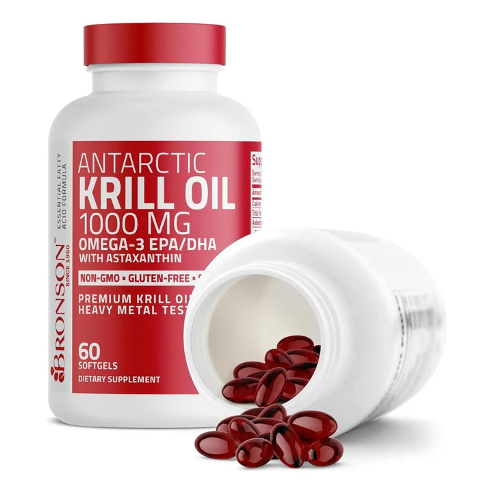 Aceite De Krill Antartico 1000 Mg Omega-3 Epa Y Dha 60 Cap - Imagen 5