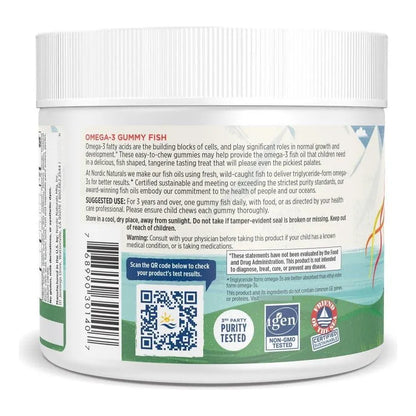 Gominolas Omega 3 De Pescado Sabor Mandarina 30 Unidades Con EPA Y DHA
