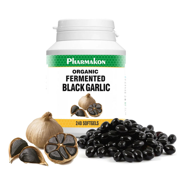 Ajo Negro Envejecido Organico Capsulas Blandas Biodisponible 240 Unidades