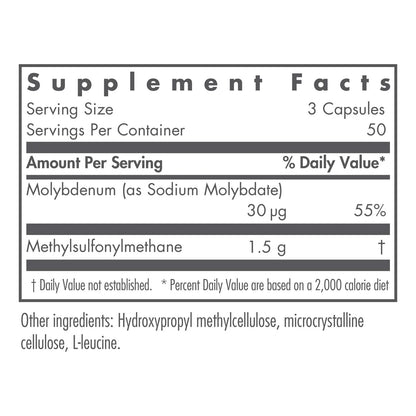 Msm 500 Mg Metilsulfonilmetano Salud Articulaciones 150 Cápsulas Vegetarianas