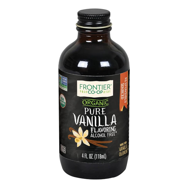 Extracto De Vainilla Orgánico 118 Ml Sabor Natural Aromatiza Postres Y Bebidas