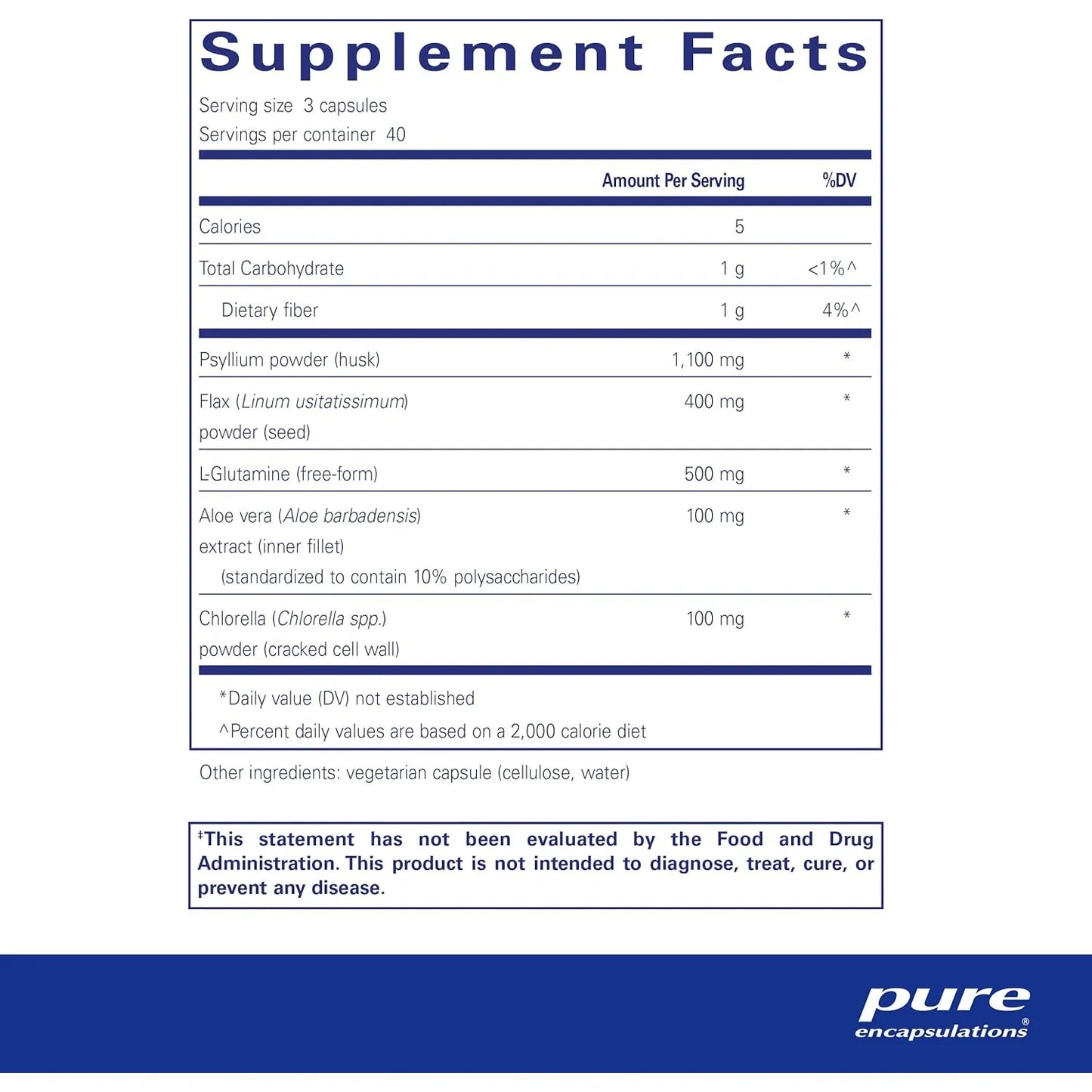 Pure Encapsulations GI Fortify Capsulas Apoyo Gastrointestinal Y Motilidad 120 Unidades