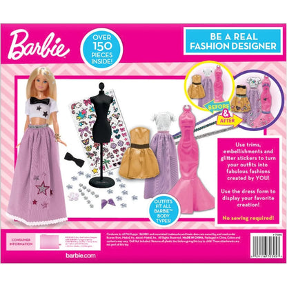Juego De Diseño De Moda Barbie Set Creativo Para Niñas Con Accesorios