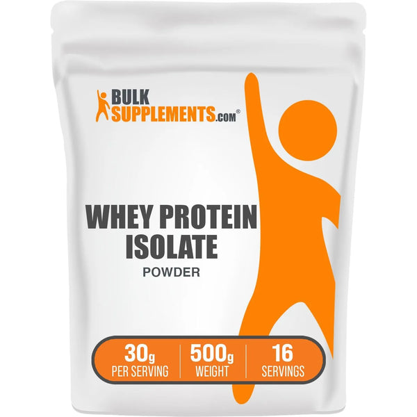 Proteina De Suero Isolate Construccion Muscular 500g Pura Sin Azucar Ni Gluten