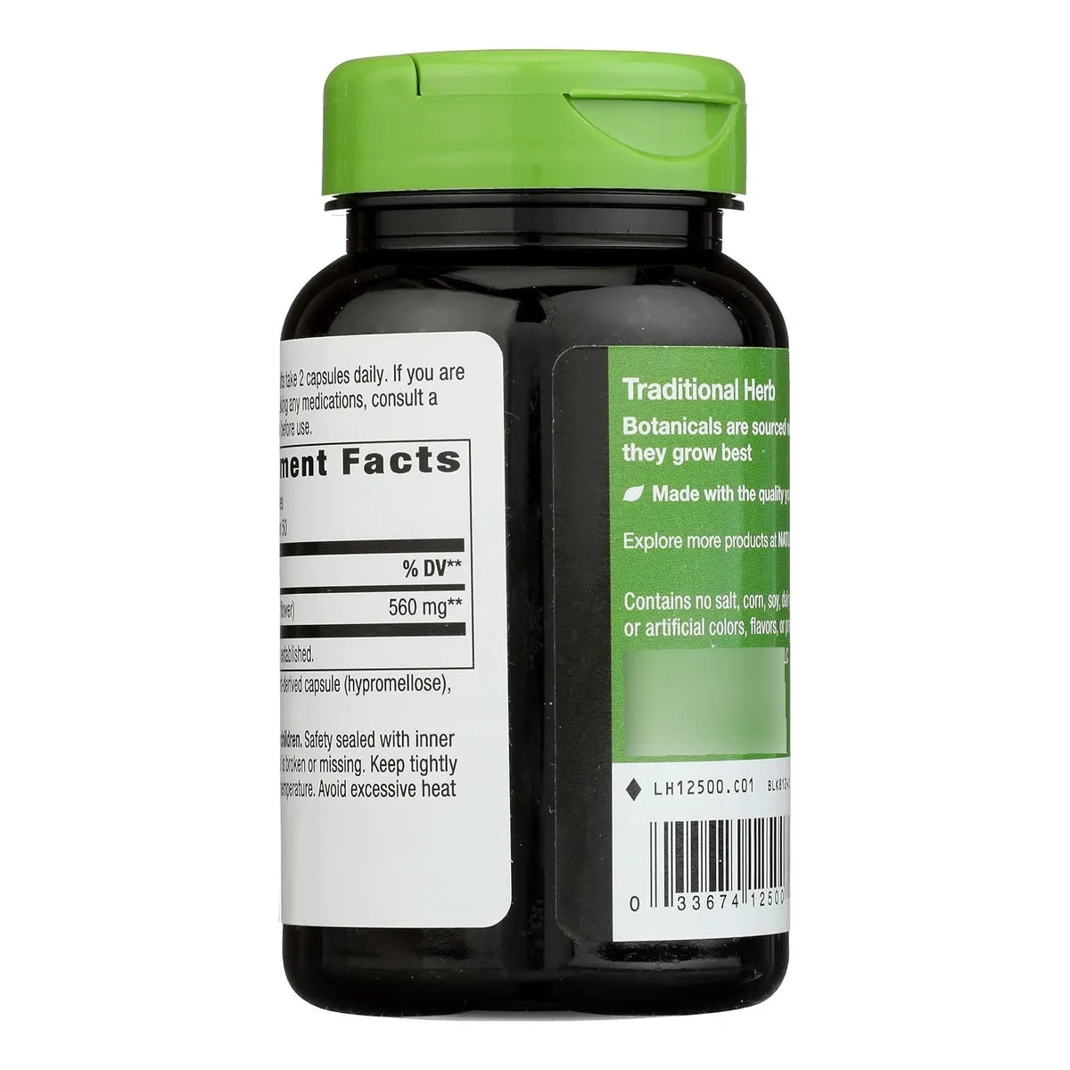Capsulas De Hierba Eyebright 100 Unidades Para Salud Ocular Natures Capsule Vegetariana
