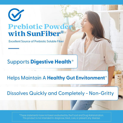 Fibra Solar Prebiotica En Polvo Para Digestión Saludable Y Bienestar Intestinal