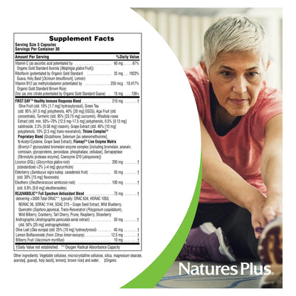Soporte Pulmonar Natural 90 Cápsulas Antioxidantes Y Energía