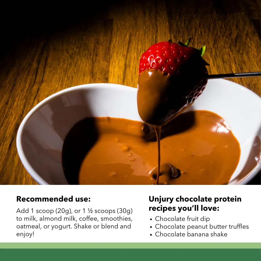 Proteína Vegana De Guisante Sabor Chocolate 20 Porciones Alta Calidad Sin Gluten