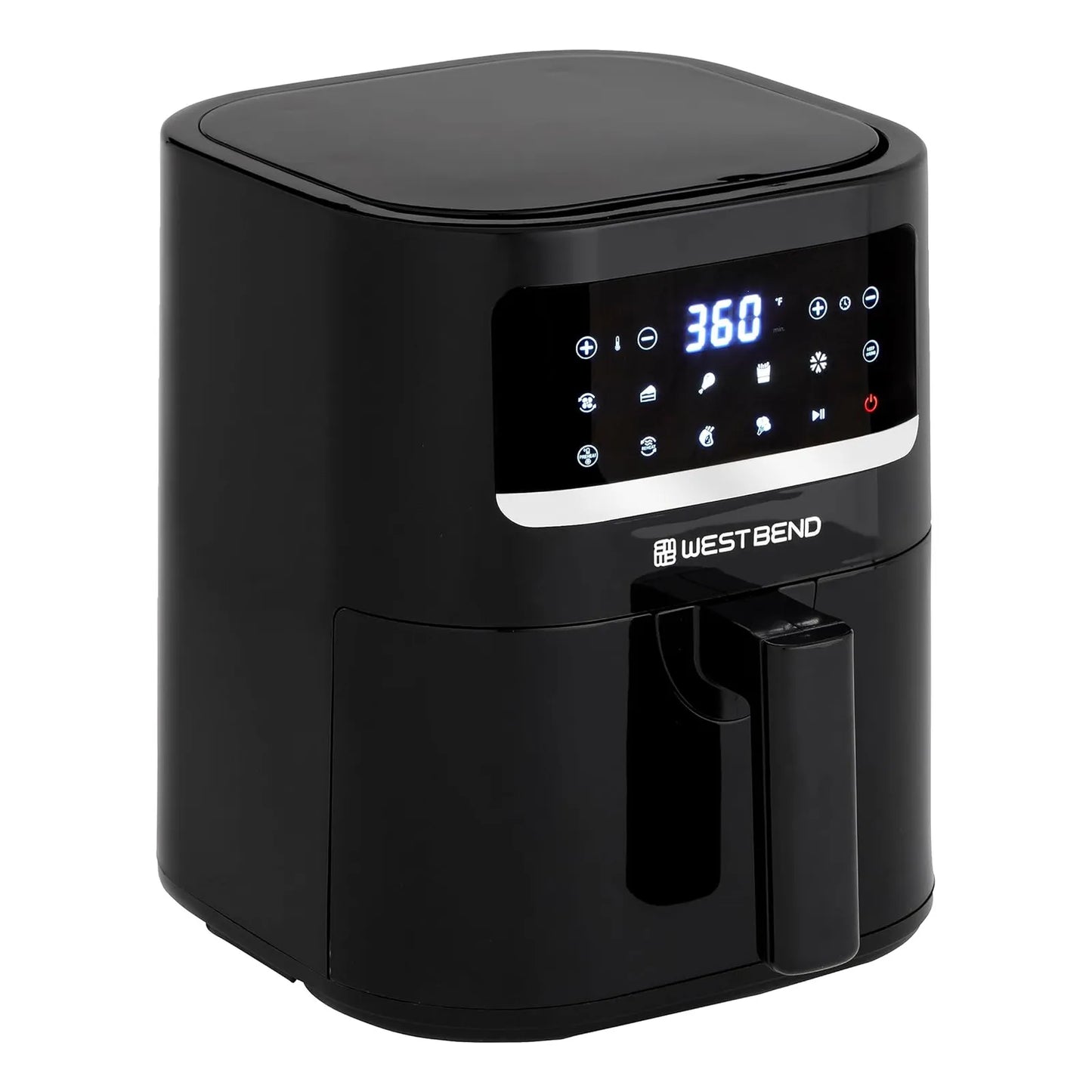 Freidora De Aire Compacta 5L Digital 10 Programas Revestimiento Diamante