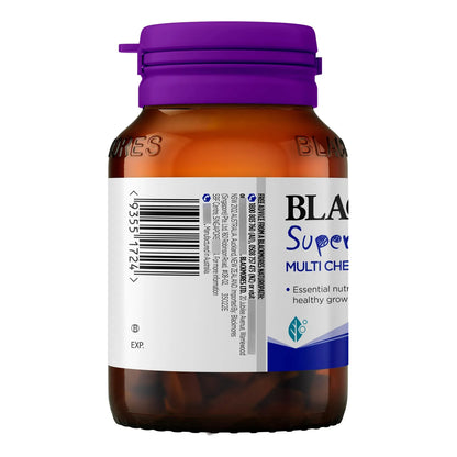Multivitaminas Masticables Superkids Multi 60 Unidades Para Niños