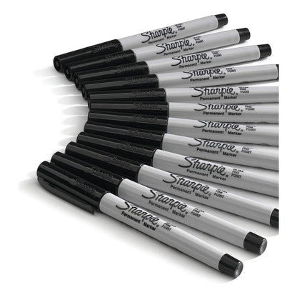 Sharpie Punta Ultrafina Marcadores Permanentes X 12 Und Precisión Y Durabilidad