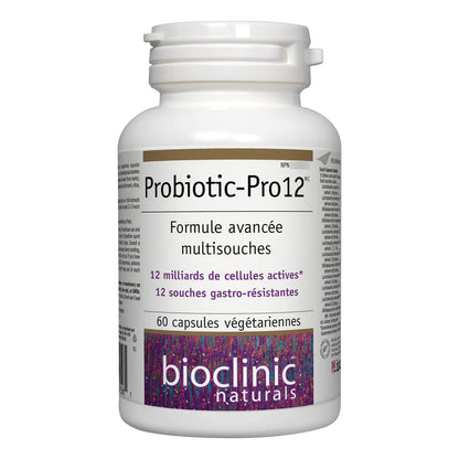 Probióticos Pro 12 60 Cápsulas Vegetales Refuerza Tu Flora Intestinal Y Defensas
