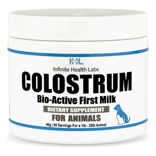 Calostro Bovino Bioactivo En Polvo Para Perros Y Gatos 240g Refuerza Sistema Inmunologico