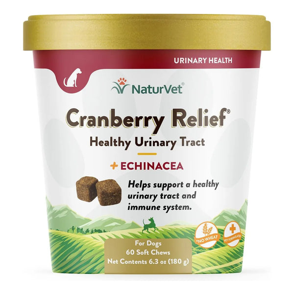 Bocados Masticables Con Arándanos Y Equinácea Para Salud Urinaria E Inmunológica De Tu Perro