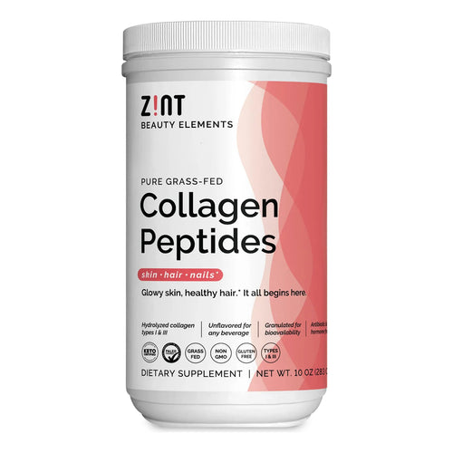 Polvo De Péptidos De Colágeno Hidrolizado 10 Onzas Suplemento De Belleza Keto Paleo