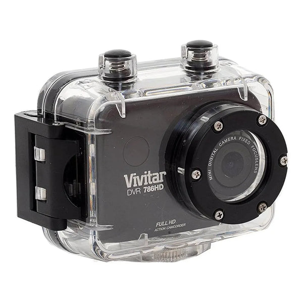 Cámara De Acción Vivitar Full HD DVR786HD-BLK Pantalla Táctil 2.0 Impermeable