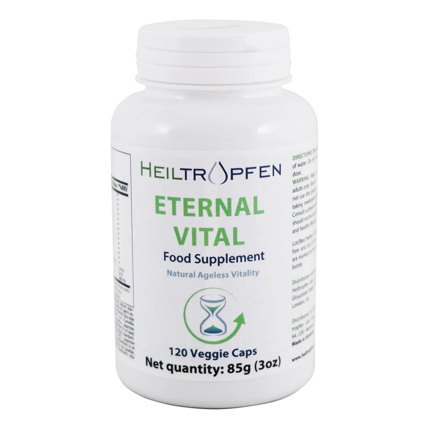 Eternal Vital Complejo 12 Compuestos 120 Cápsulas Suplemento Dietético