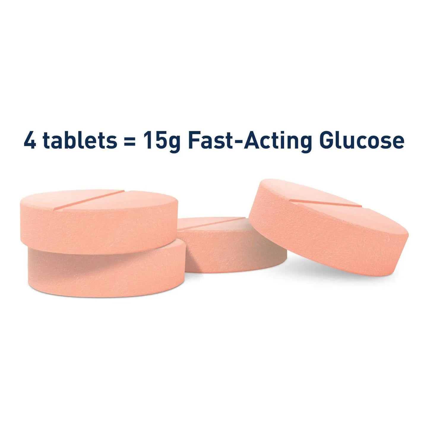 Tabletas De Glucosa Sabor Naranja TRUEplus 50 Unidades Energia Rapida