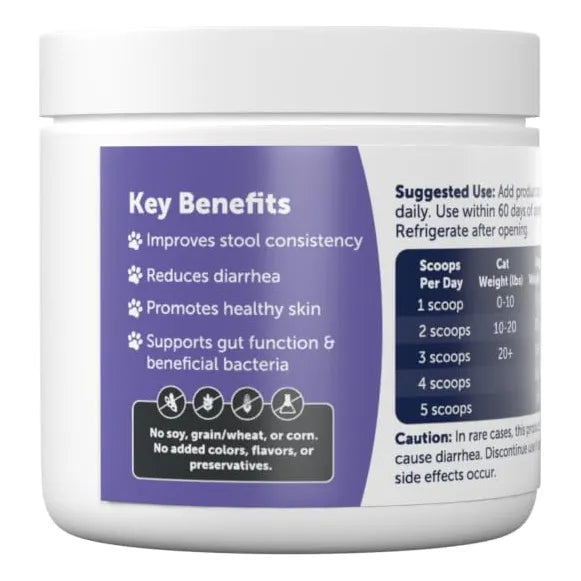 Probiótico Para Mascotas S Boulardii Fos Polvo Perros Gatos 2.12 Oz Salud Intestinal