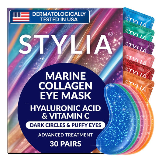 Parches Hidratantes Para Ojeras Y Ojos Hinchados Con Colágeno 30 Pares