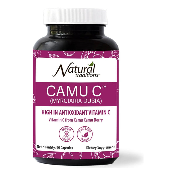 Capsulas De Camu Camu 90 Unidades 500mg Fuente Natural De Vitamina C